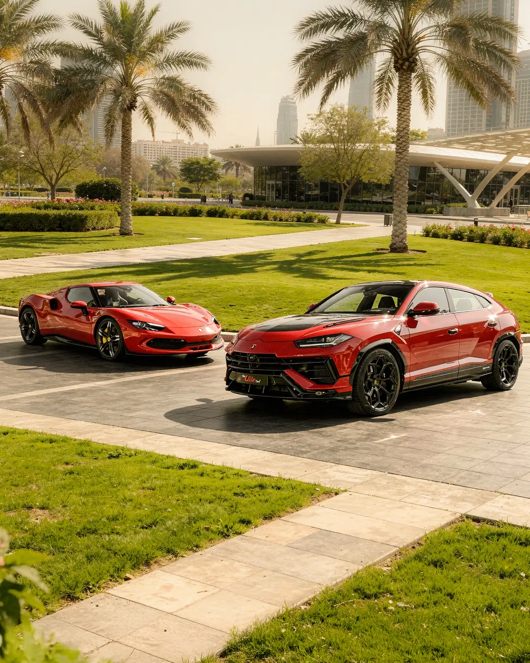 The Elite Cars Dubai showroom